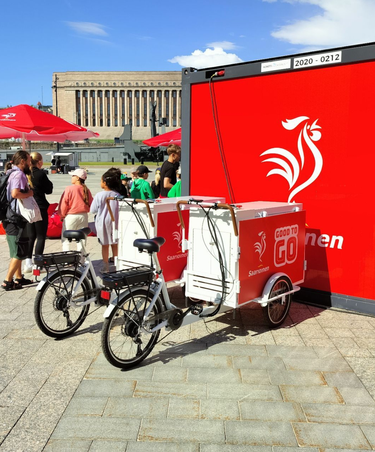 Promopyörä brändiaktivointikampanjassa