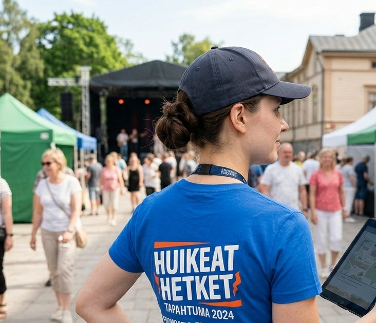 Brändätyt tekstiilit promokampanjaan